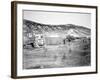 Hell on Wheels' Town in Bear River, Nebraska, 1860S (B/W Photo)-American Photographer-Framed Giclee Print