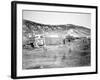 Hell on Wheels' Town in Bear River, Nebraska, 1860S (B/W Photo)-American Photographer-Framed Giclee Print