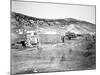 Hell on Wheels' Town in Bear River, Nebraska, 1860S (B/W Photo)-American Photographer-Mounted Giclee Print