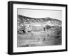 Hell on Wheels' Town in Bear River, Nebraska, 1860S (B/W Photo)-American Photographer-Framed Giclee Print