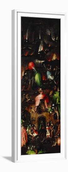 Hell, Right Wing of the Last Judgment Triptych-Hieronymus Bosch-Framed Giclee Print