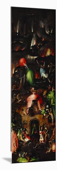 Hell, Right Wing of the Last Judgment Triptych-Hieronymus Bosch-Mounted Giclee Print