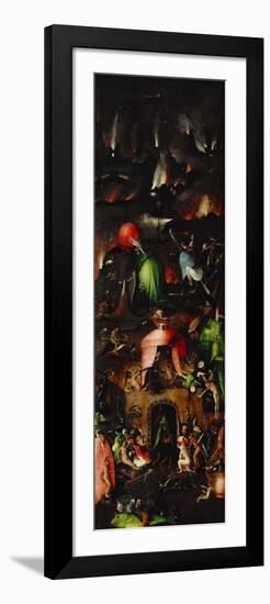 Hell, Right Wing of the Last Judgment Triptych-Hieronymus Bosch-Framed Giclee Print