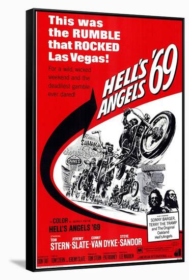 Hell's Angels '69, 1969-null-Framed Stretched Canvas