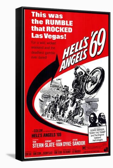 Hell's Angels '69, 1969-null-Framed Stretched Canvas