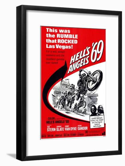 Hell's Angels '69, 1969-null-Framed Art Print