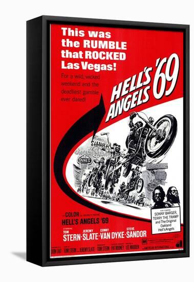 Hell's Angels '69, 1969-null-Framed Stretched Canvas