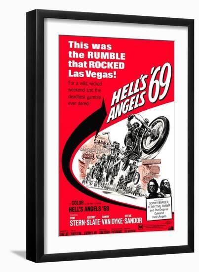 HELL'S ANGELS '69, 1969-null-Framed Art Print