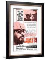 Hell's Angels '69, Sonny Barger, 1969-null-Framed Art Print