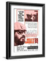 Hell's Angels '69, Sonny Barger, 1969-null-Framed Art Print