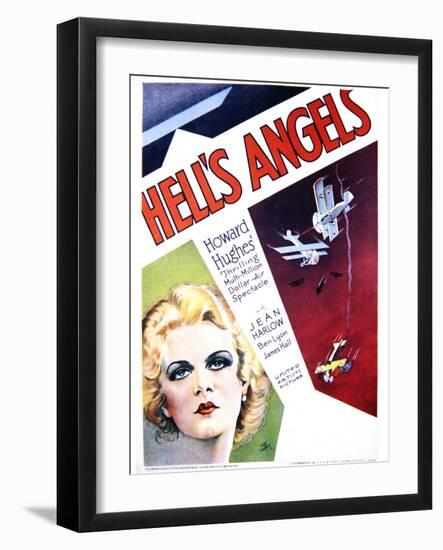 Hell's Angels - Movie Poster Reproduction-null-Framed Photo