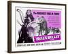 HELL'S BELLES, Jocelyn Lane (left), center from left: Jeremy Slate, Jocelyn Lane, Adam Roarke, 1970-null-Framed Art Print