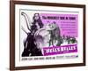 HELL'S BELLES, Jocelyn Lane (left), center from left: Jeremy Slate, Jocelyn Lane, Adam Roarke, 1970-null-Framed Art Print