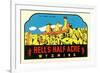 Hell's Half Acre Decal-null-Framed Art Print