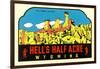 Hell's Half Acre Decal-null-Framed Art Print