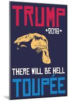 Hell Toupee 2016 (Navy)-null-Mounted Poster