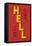 Hell, Two Devils-null-Framed Stretched Canvas