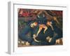 Hell with Damned Being Devoured by Devil-null-Framed Giclee Print