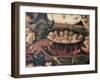 Hell with Demons and Damned, Detail from Last Judgment-Giovanni Da Fiesole-Framed Giclee Print