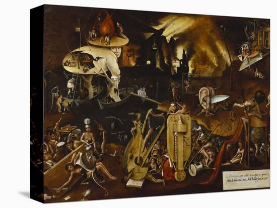 Hell-Hieronymus Bosch-Stretched Canvas