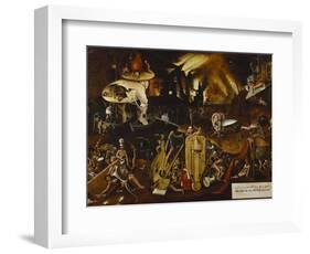 Hell-Hieronymus Bosch-Framed Premium Giclee Print