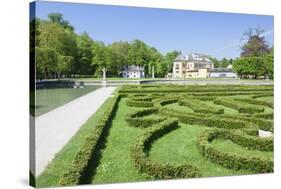 Hellbrunn Palace and Formal Garden-Markus Lange-Stretched Canvas