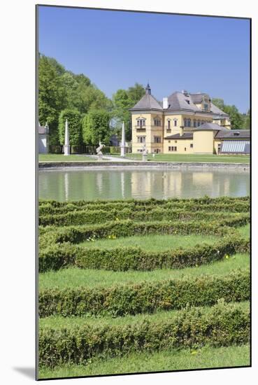 Hellbrunn Palace and Formal Garden-Markus Lange-Mounted Photographic Print