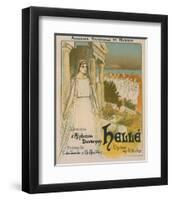 Hellé Opéra de Duvernoy-Théophile Steinlen-Framed Art Print