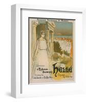 Hellé Opéra de Duvernoy-Théophile Steinlen-Framed Art Print