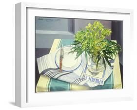 Hellebores Corsica, 1978-Sandra Lawrence-Framed Giclee Print