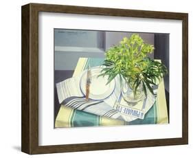 Hellebores Corsica, 1978-Sandra Lawrence-Framed Giclee Print