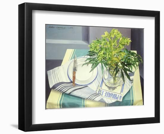 Hellebores Corsica, 1978-Sandra Lawrence-Framed Giclee Print