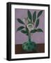 Hellebores with Viburnum Leaves-Ruth Addinall-Framed Giclee Print