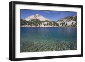 Hellen Lake with Mount Lassen-Richard Maschmeyer-Framed Photographic Print