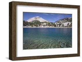 Hellen Lake with Mount Lassen-Richard Maschmeyer-Framed Photographic Print