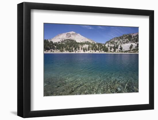 Hellen Lake with Mount Lassen-Richard Maschmeyer-Framed Photographic Print