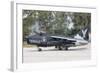 Hellenic Air Force Ta-7 Corsair Ii at Araxos Air Base, Greece-Stocktrek Images-Framed Photographic Print