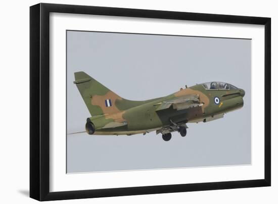 Hellenic Air Force Ta-7 Corsair Ii Taking Off-Stocktrek Images-Framed Photographic Print