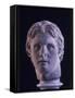 Hellenic Sculpture of Alexander the Great from the Musee D'Antiquities de Stambul-Dmitri Kessel-Framed Stretched Canvas