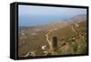 Hellenic Tower, Agios Petros, Andros Island, Cyclades, Greek Islands, Greece, Europe-Tuul-Framed Stretched Canvas