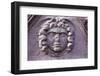 Hellenistic Gorgon from a Sarcophagus from Asia Minor (Turkey), 20th century-Unknown-Framed Photographic Print