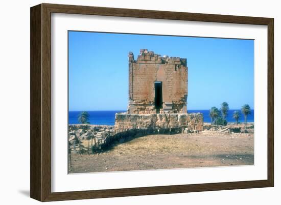 Hellenistic Mausoleum, Tolmeita, Libya-Vivienne Sharp-Framed Photographic Print