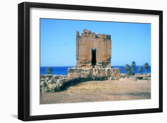 Hellenistic Mausoleum, Tolmeita, Libya-Vivienne Sharp-Framed Photographic Print