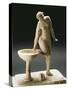 Hellenistic Statue Representing Maiden Preparing to Wash, from Apulia, Italy-null-Stretched Canvas