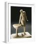 Hellenistic Statue Representing Maiden Preparing to Wash, from Apulia, Italy-null-Framed Giclee Print