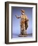 Hellenistic Tanagrina, Terracotta Statue from Tanagra, Greece-null-Framed Giclee Print