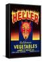 Heller California Vegetables-null-Framed Stretched Canvas