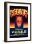 Heller California Vegetables-null-Framed Art Print