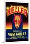 Heller California Vegetables-null-Framed Art Print