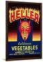 Heller California Vegetables-null-Framed Art Print